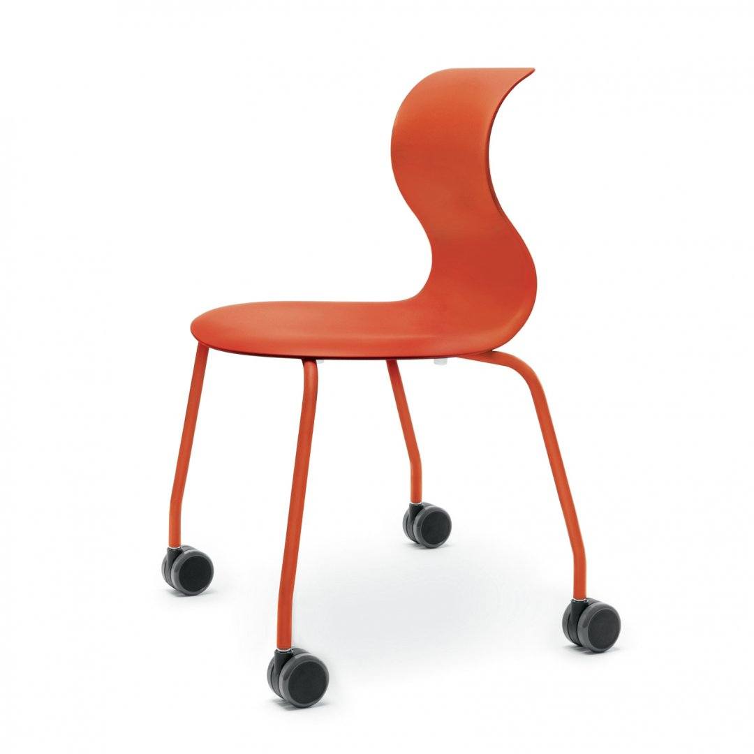FLÖTOTTO | PRO CHAIR four-legged frame with casters